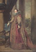 Presumed Portrait of the Marchesa Geromina Spinola-Doria of Genoa (mk05), Anthony Van Dyck